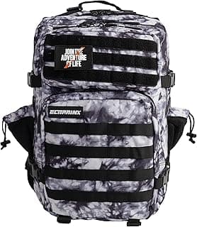 ELITRAINX Militär-Rucksack 45 l, wasserdicht, Flugzeugkabine, Outdoor-Sport
